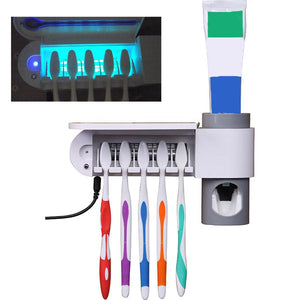 UV Toothbrush Sterilizer/Holder/Paste Dispenser - Loligana Store